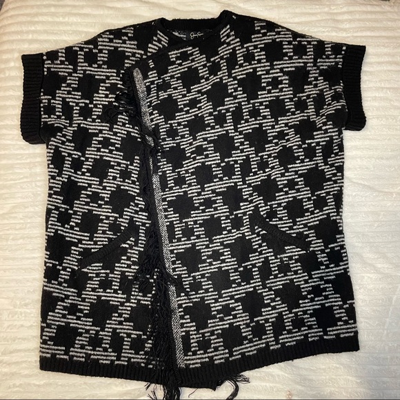 Sweater vest cardigan